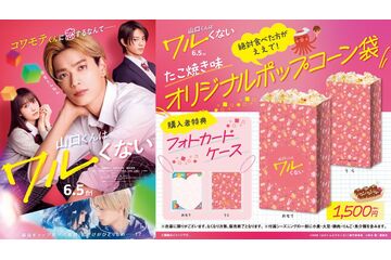 『山口くんはワルくない』フォトカードケース付きたこ焼き味ポップコーン袋