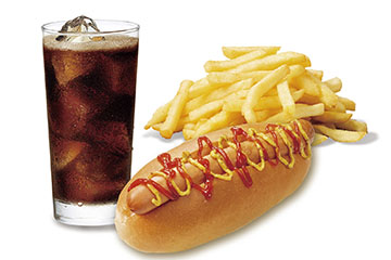 ホットドッグ＆ポテトセット