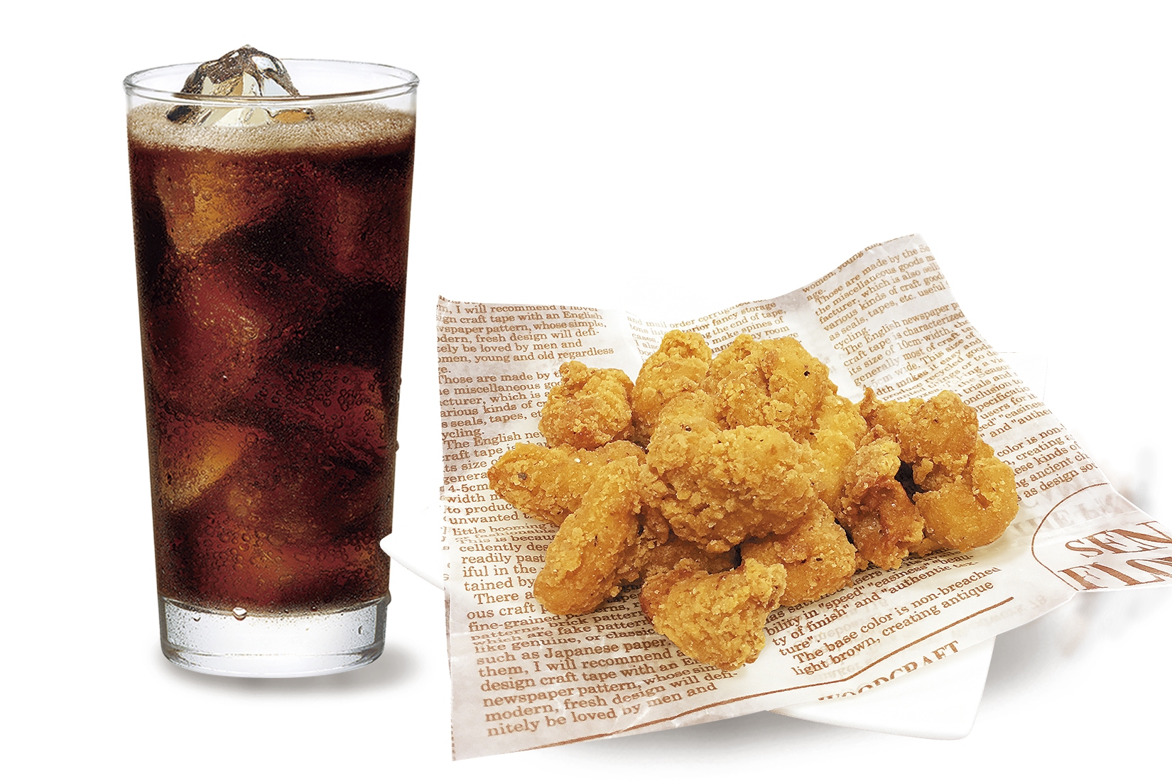 ちょびチキドリンクセット