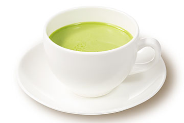 ホット抹茶ミルク